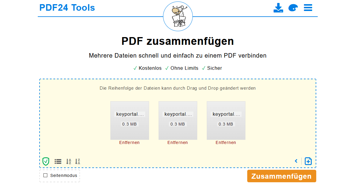 Online in Sekundenschnelle eine PDF erstellen