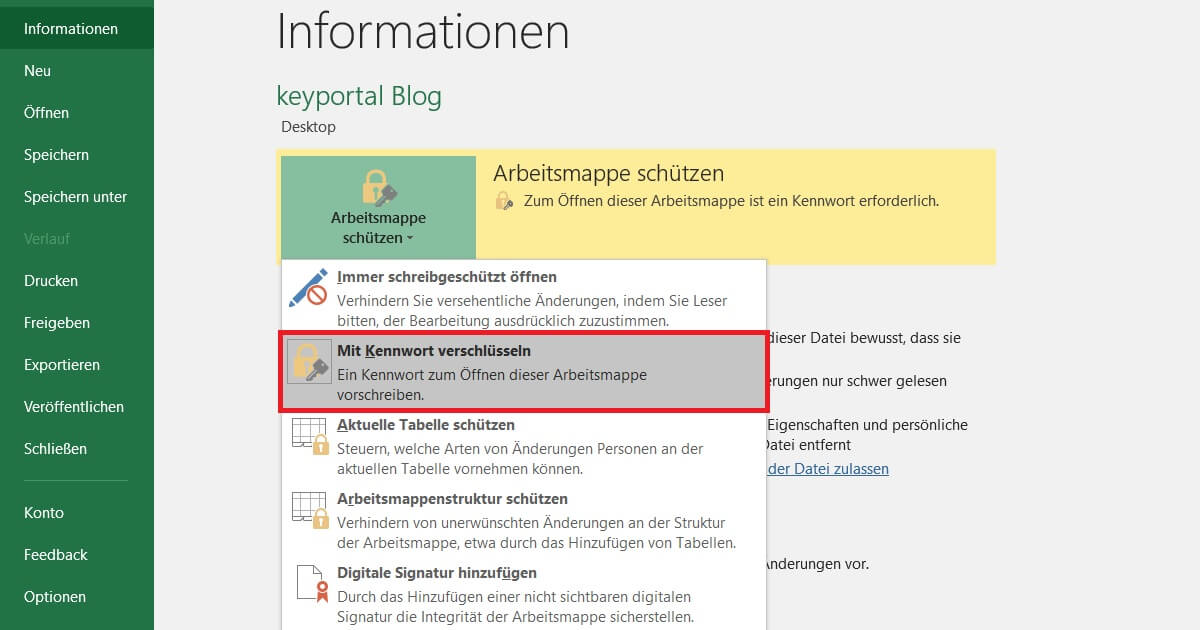 So kannst du den Excel Passwortschutz entfernen