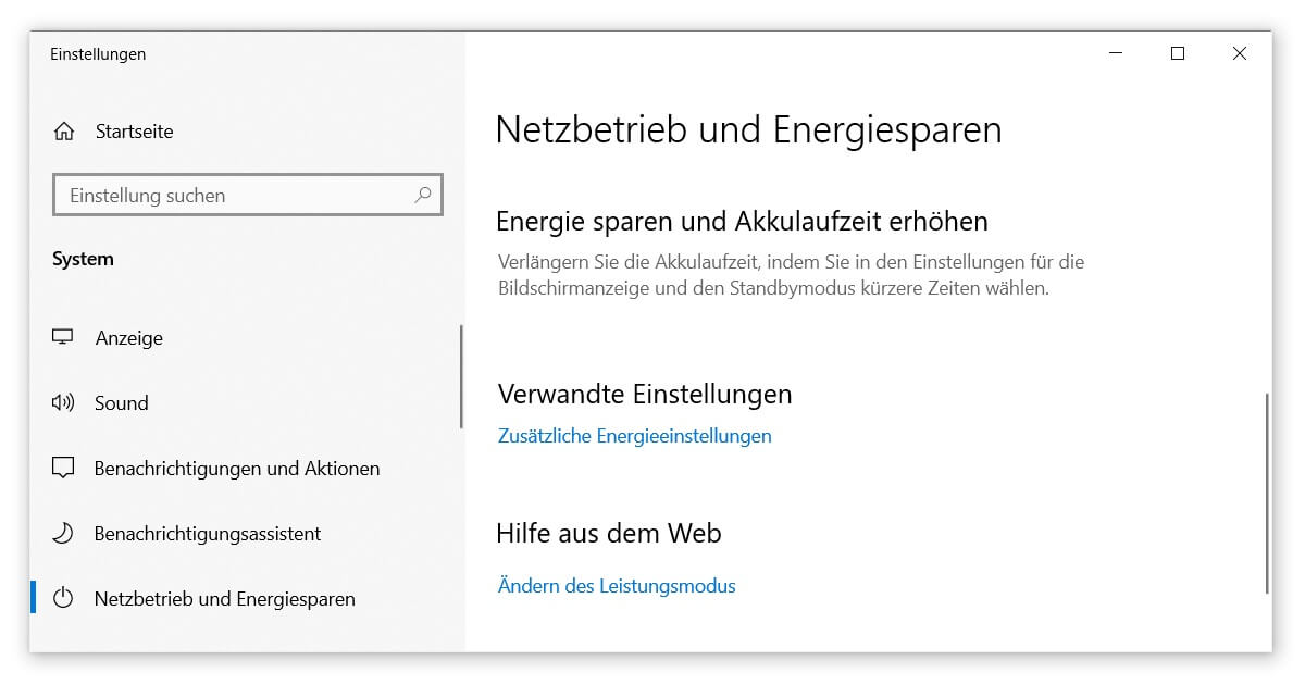 Den Schnellstart von Windows 10 nutzen